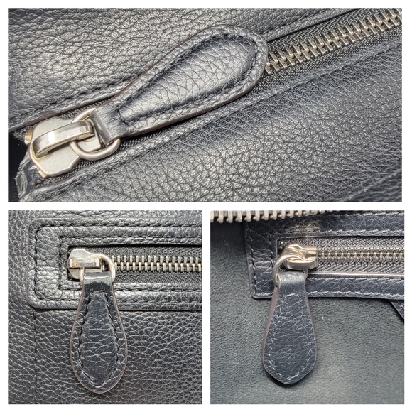 CELINE Micro Luggage Satchel Leather Calfskin Bag - Picture 10 of 11